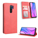 Xiaomi Redmi 9 Leder Effect Flip Cover