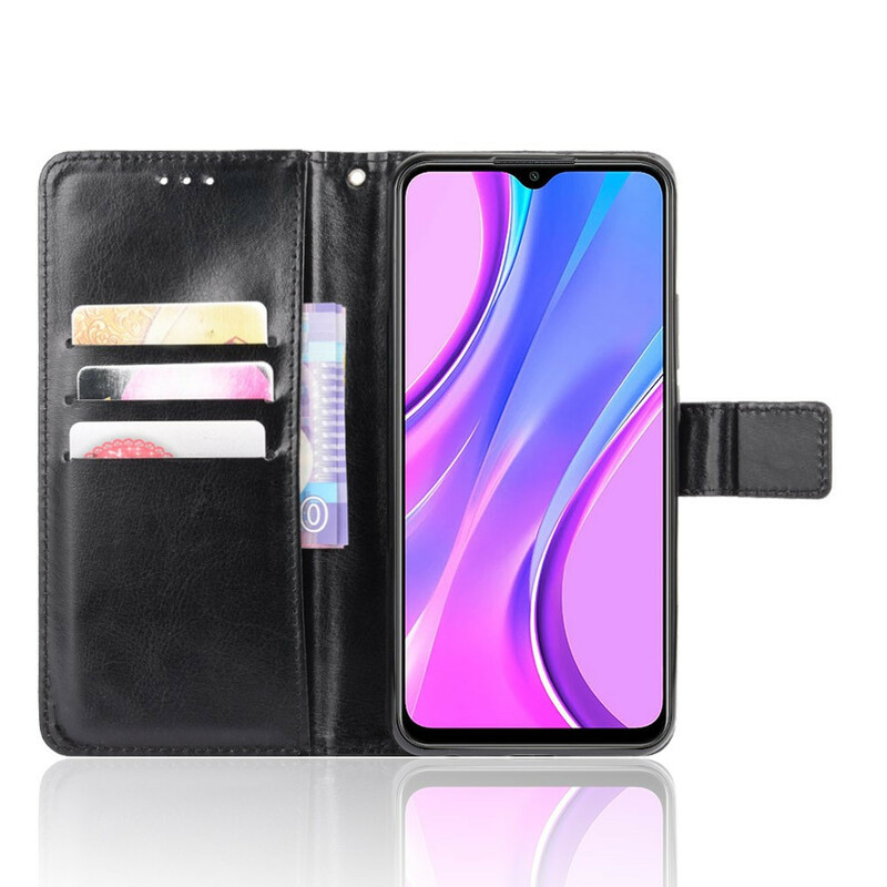 Xiaomi Redmi 9 kunstleer flitsende case