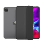 Smart Case iPad Pro 12.9" (2020) Kunstleer en transparant