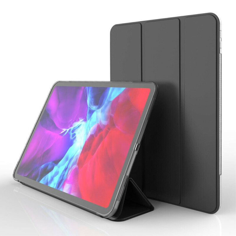 Smart Case iPad Pro 12.9" (2020) Kunstleer en transparant