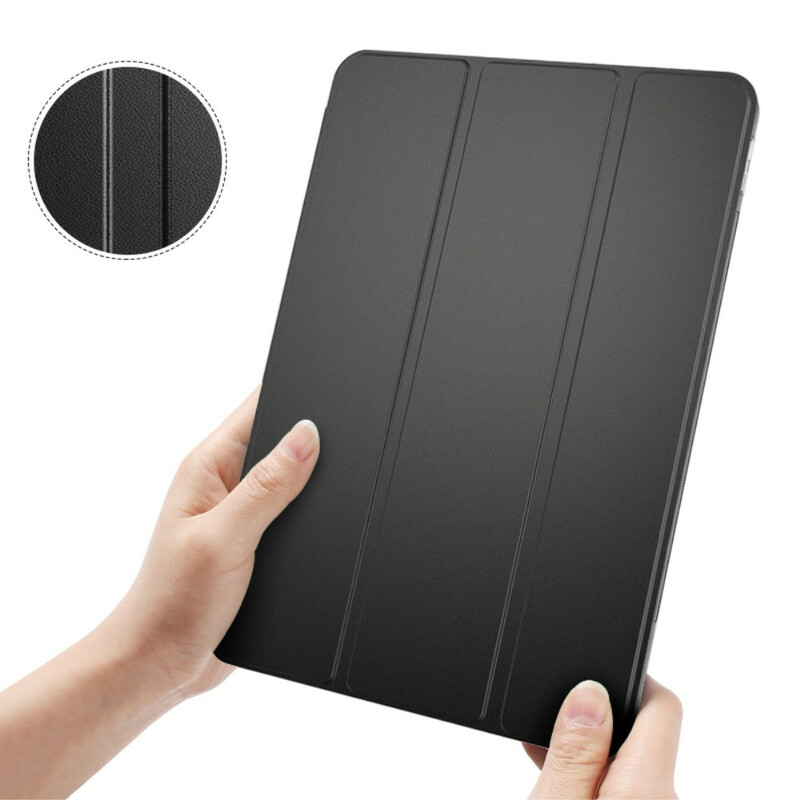 Smart Case iPad Pro 12.9" (2020) Kunstleer en transparant