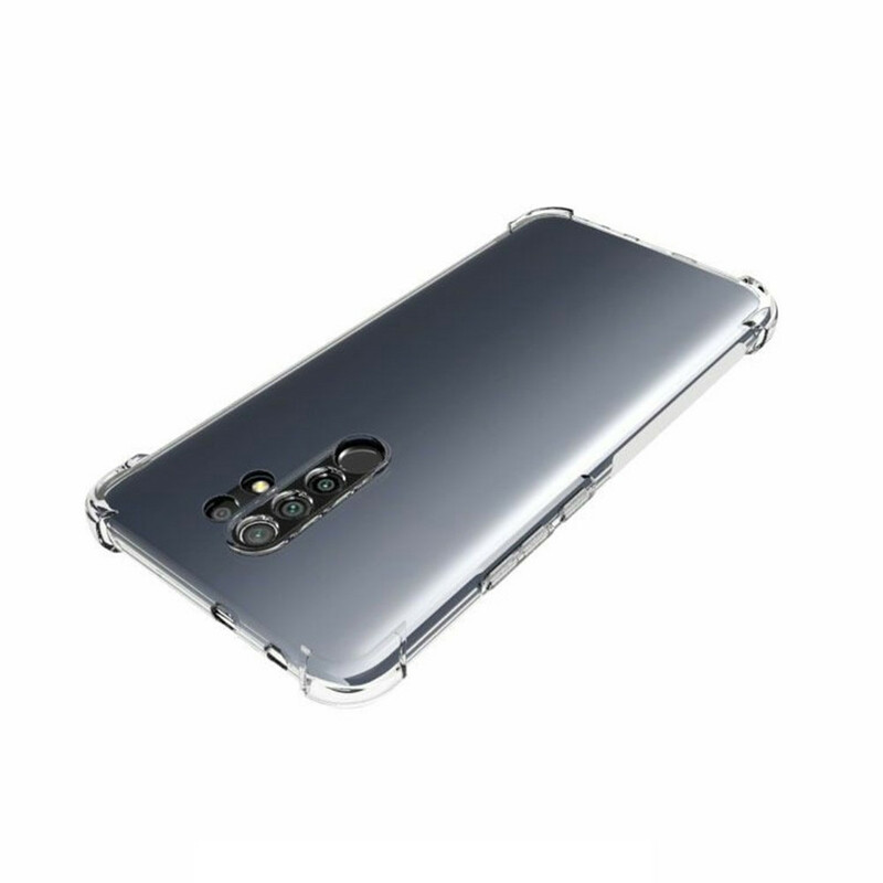 Xiaomi Redmi 9 Transparante Shell versterkte hoeken