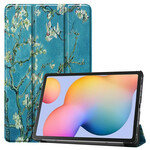 Smart Case Samsung Galaxy Tab S6 Lite Gebloemde Takken