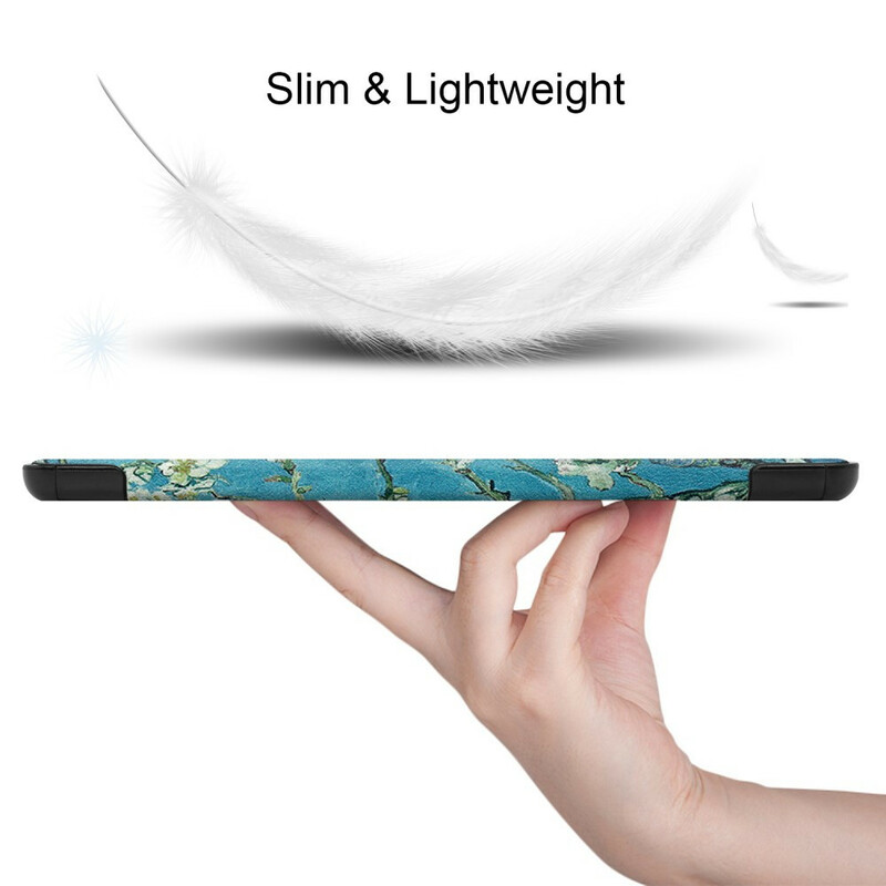 Smart Case Samsung Galaxy Tab S6 Lite Gebloemde Takken