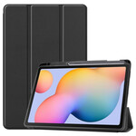 Smart Case Samsung Galaxy Tab s6 Lite Tri Fold Pencil geval