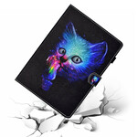 Samsung Galaxy Tab S6 Lite Psycho Cat Case