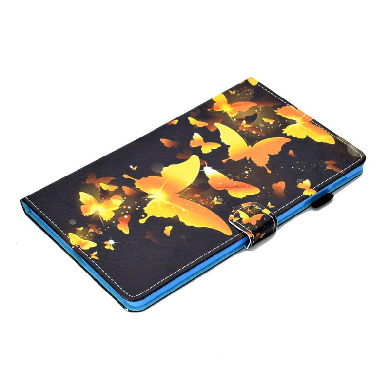 Sasmung Galaxy Tab S6 Lite Hoesje Unieke Vlinders