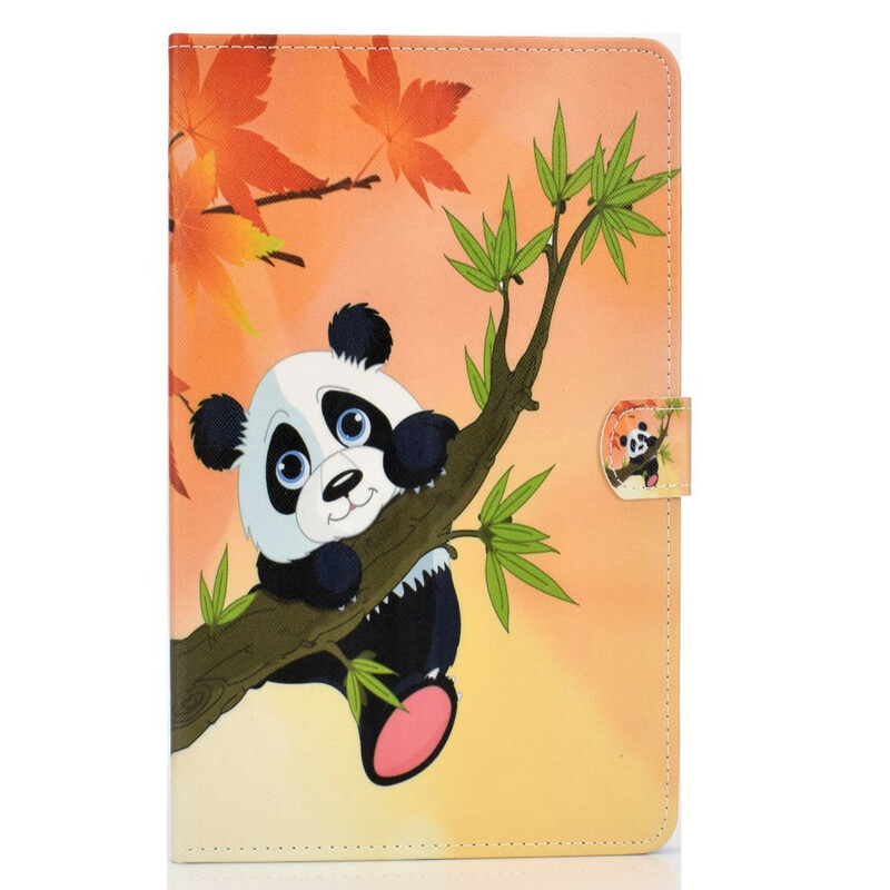 Samsung Galaxy Tab S6 Lite Schattig Panda Hoesje