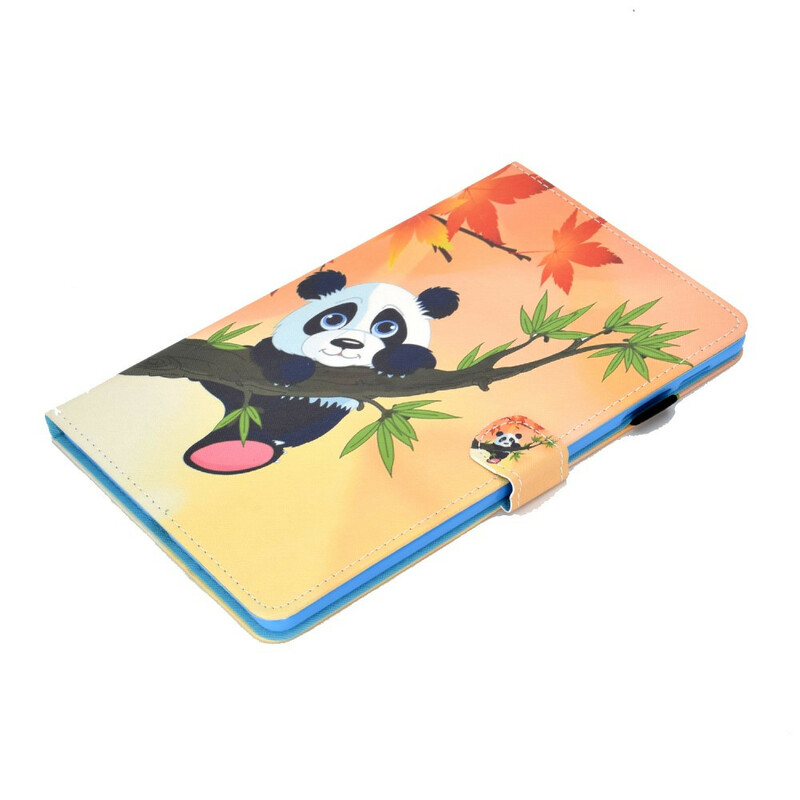 Samsung Galaxy Tab S6 Lite Schattig Panda Hoesje