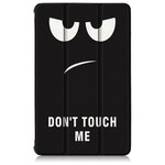 Smart Case Samsung Galaxy Tab S6 Lite Versterkte Don't Touch Me