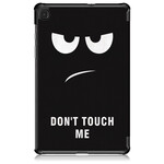 Smart Case Samsung Galaxy Tab S6 Lite Versterkte Don't Touch Me