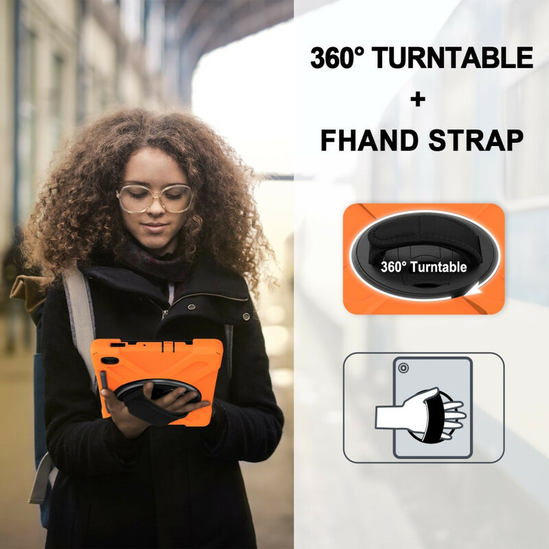 Samsung Galaxy Tab S6 Lite Utra Hardcase met riem