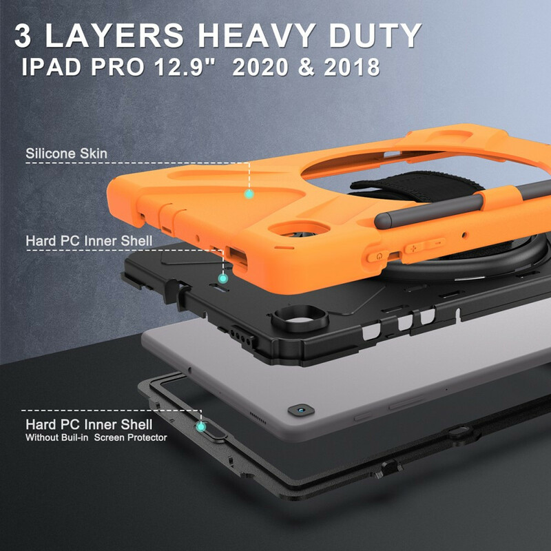 Samsung Galaxy Tab S6 Lite Utra Bestand Geval met Koord