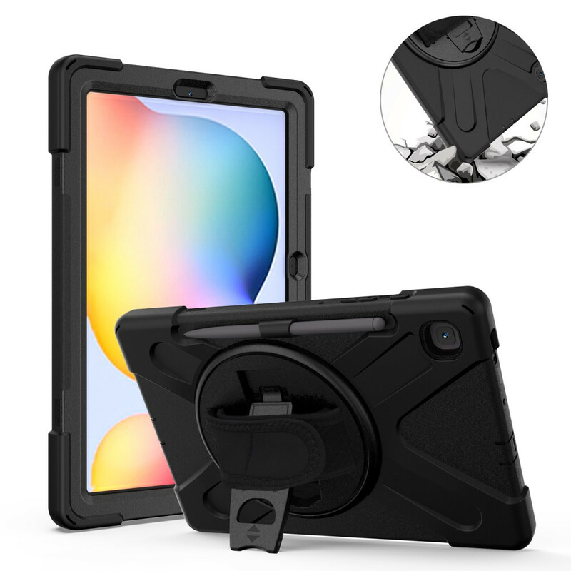 Samsung Galaxy Tab S6 Lite Utra Bestand Geval met Koord Samsung Galaxy Tab S6 Lite Utra Bestand Geval met Koord