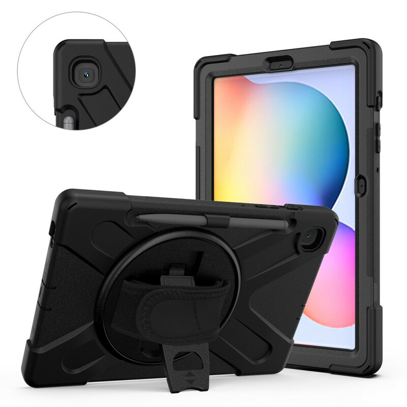 Samsung Galaxy Tab S6 Lite Utra Hardcase met riem Samsung Galaxy Tab S6 Lite Utra Hardcase met riem