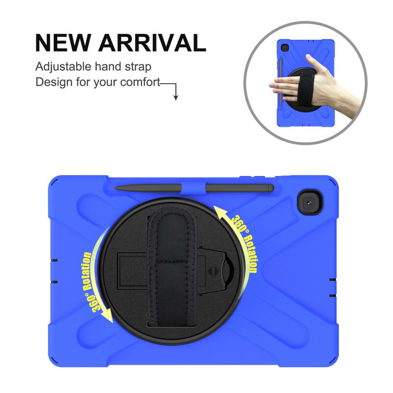 Samsung Galaxy Tab S6 Lite Utra Hardcase met riem Samsung Galaxy Tab S6 Lite Utra Hardcase met riem