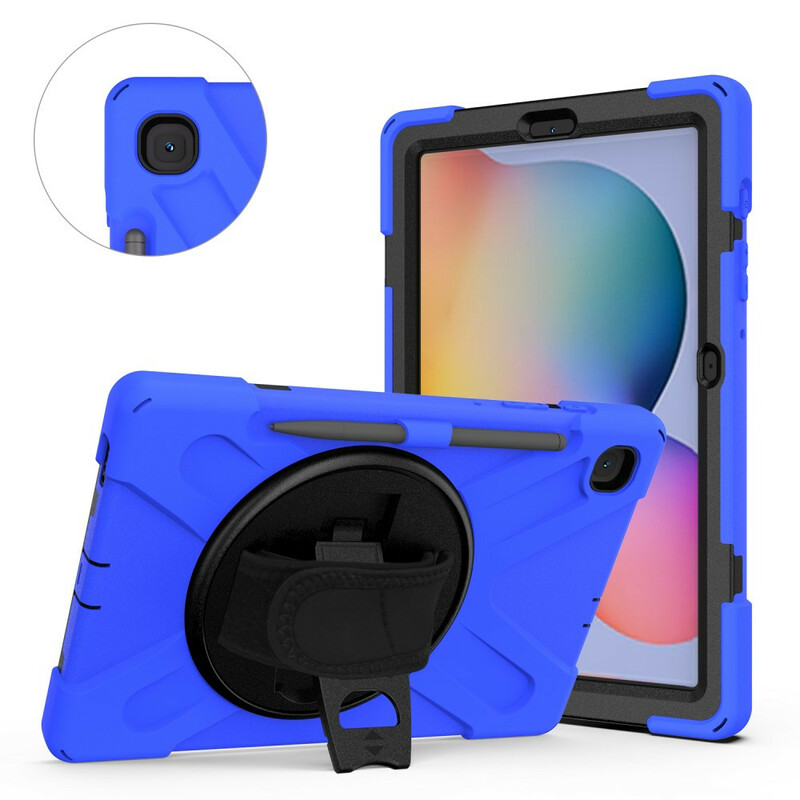 Samsung Galaxy Tab S6 Lite Utra Hardcase met riem Samsung Galaxy Tab S6 Lite Utra Hardcase met riem