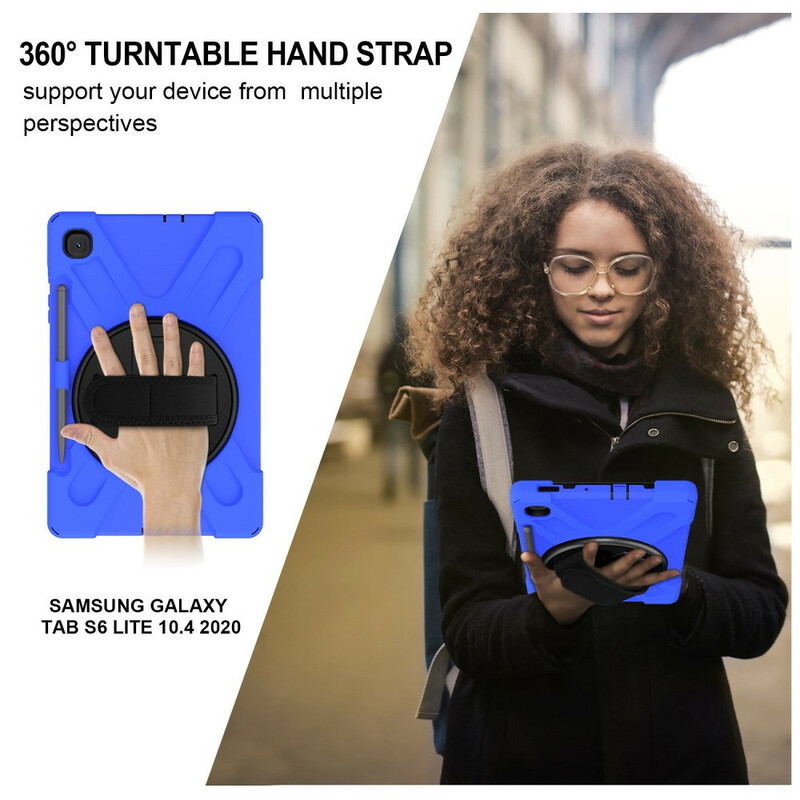 Samsung Galaxy Tab S6 Lite Utra Bestand Geval met Koord Samsung Galaxy Tab S6 Lite Utra Bestand Geval met Koord
