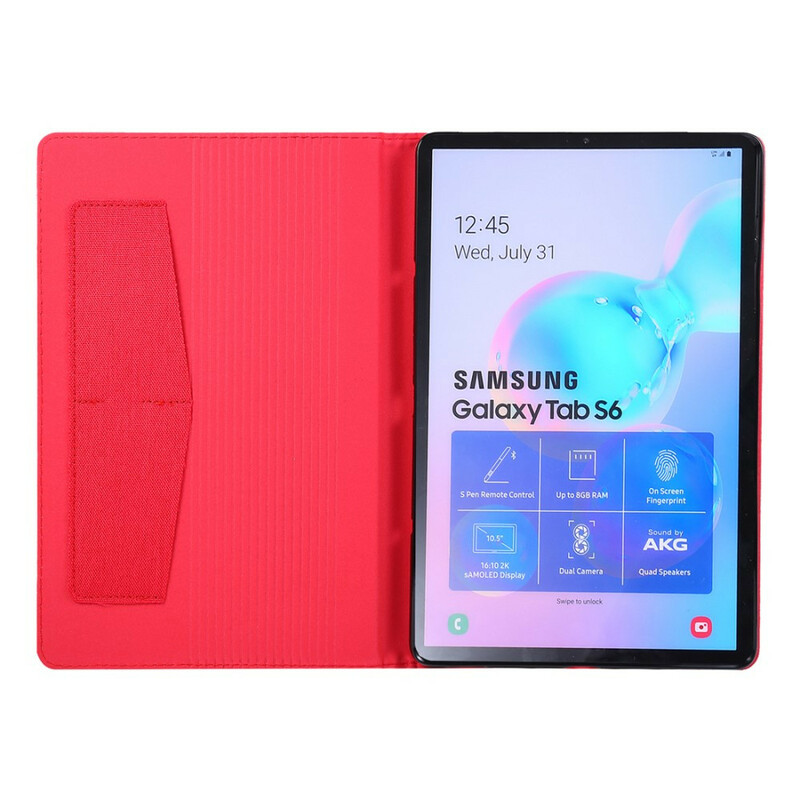 Samsung Galaxy Tab S6 stoffen hoesje