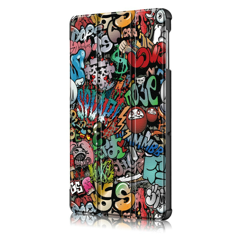Smart Case Samsung Galaxy Tab S5e Graffiti Versterkt