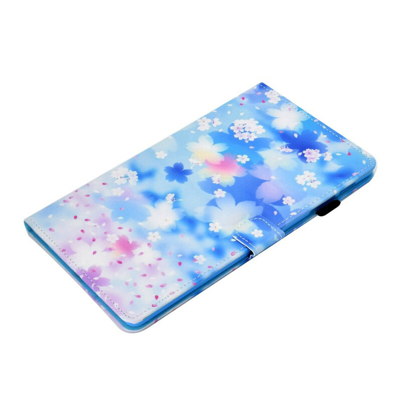 Samsung Galaxy Tab S5e Watercolour Bloem case