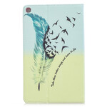 Samsung Galaxy Tab A 10.1 (2019) Feather Learn To Fly Hoesje