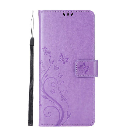 Samsung Galaxy S10 Lite Hoesje Vlinders en Bloemen