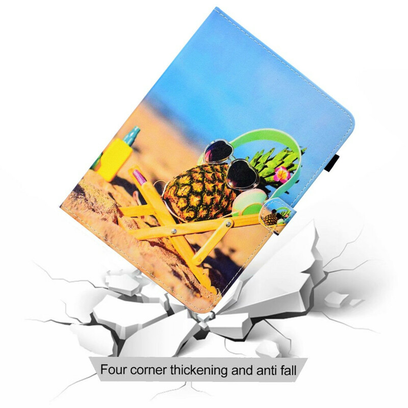 Samsung Galaxy Tab A 10.1 (2019) Hoesje Pineapple Beach