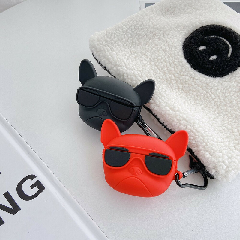 AirPods Pro Hond 3D Hoesje met Ring