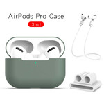 AirPods Pro Silicone Hoesje met Koptelefoonsnoer