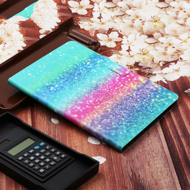 Samsung Galaxy Tab A 10.1 (2019) Glitter Element Hoesje