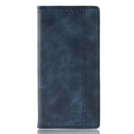 Flip cover Huawei Y5p Vintage Lederen Effect Stijlvol
