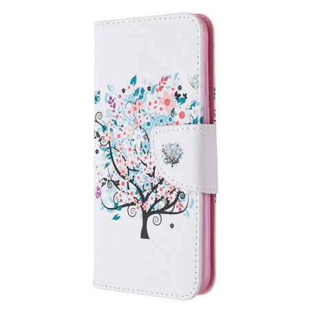 Hoesje Huawei Y5p Gebloemde Boom