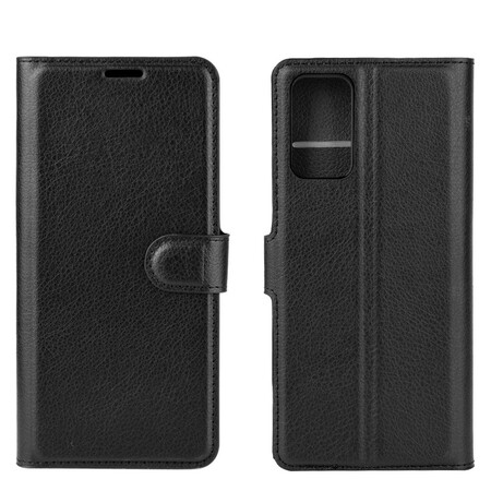 Samsung Galaxy Note 20 Lederen Hoesje Klassiek Lychee Effect