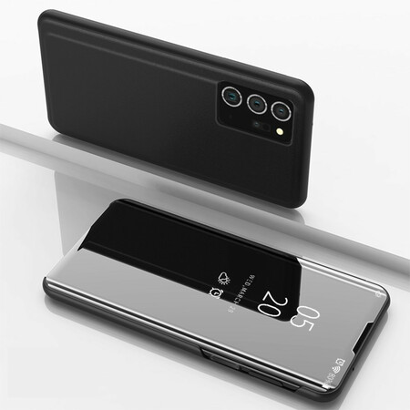 Bekijk Cover Samsung Galaxy Note 20 Spiegel en Simiii Leer