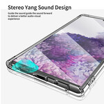 Samsung Galaxy Note 20 Transparant Geval LEEU Beschermende Kussens