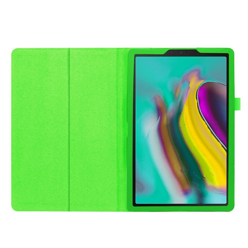 Samsung Galaxy Tab A 10.1 (2019) 2 flappen kunstleer Litchi Case