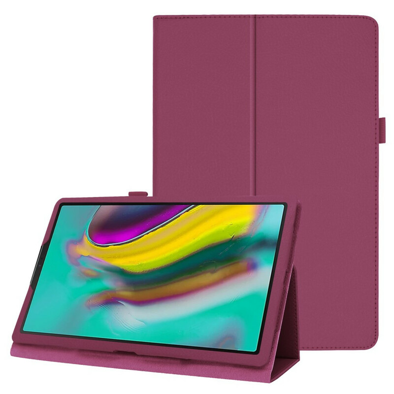 Samsung Galaxy Tab A 10.1 (2019) 2 flappen kunstleer Litchi Case