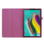 Samsung Galaxy Tab A 10.1 (2019) 2 flappen kunstleer Litchi Case