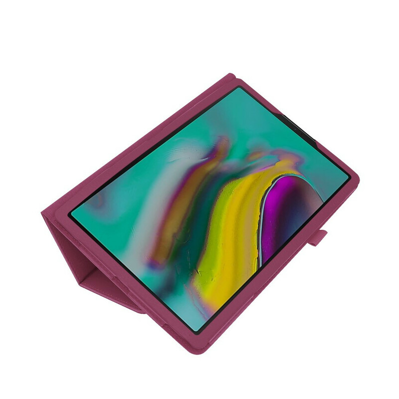 Samsung Galaxy Tab A 10.1 (2019) 2 flappen kunstleer Litchi Case