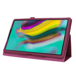 Samsung Galaxy Tab A 10.1 (2019) 2 flappen kunstleer Lychee case