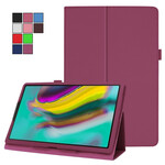 Samsung Galaxy Tab A 10.1 (2019) 2 flappen kunstleer Lychee case