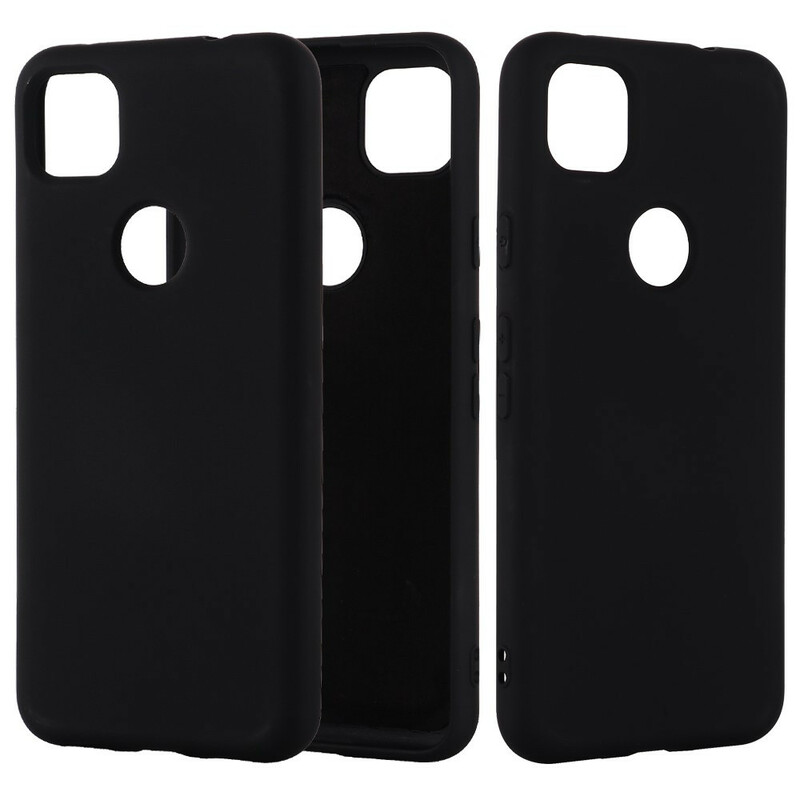 Google Pixel 4a Hoesje Vloeibaar Silicone Ontwerp