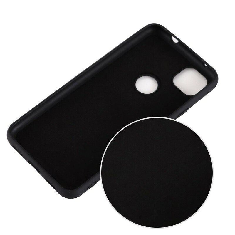 Google Pixel 4a Hoesje Vloeibaar Silicone Ontwerp