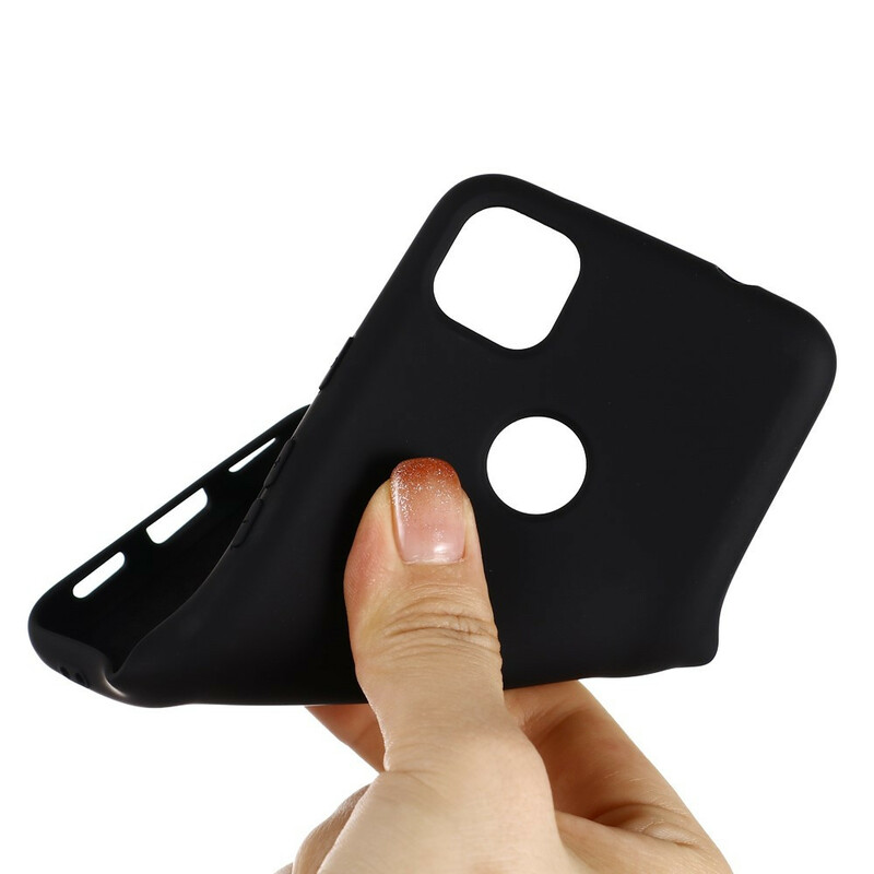 Google Pixel 4a Hoesje Vloeibaar Silicone Ontwerp
