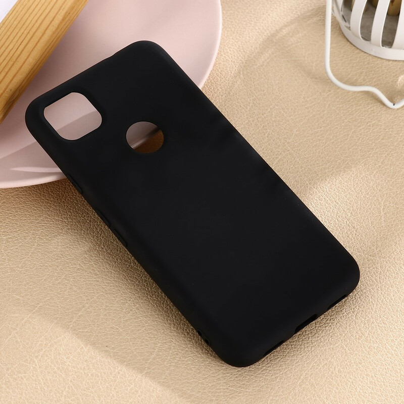 Google Pixel 4a Hoesje Vloeibaar Silicone Ontwerp