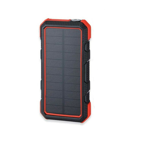 Draadloze Solar Power Bank Dual USB Port 20000mAh