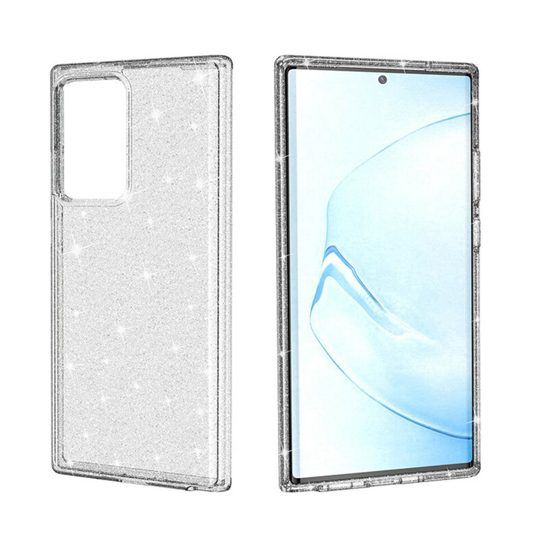 Samsung Galaxy Note 20 Ultra Poeder Glitter Hoesje