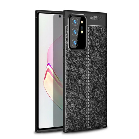 Samsung Galaxy Note 20 Ultra Flexibele Koolstofvezel Textuur Hoesje
