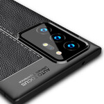 Samsung Galaxy Note 20 Ultra Flexibele Koolstofvezel Textuur Hoesje